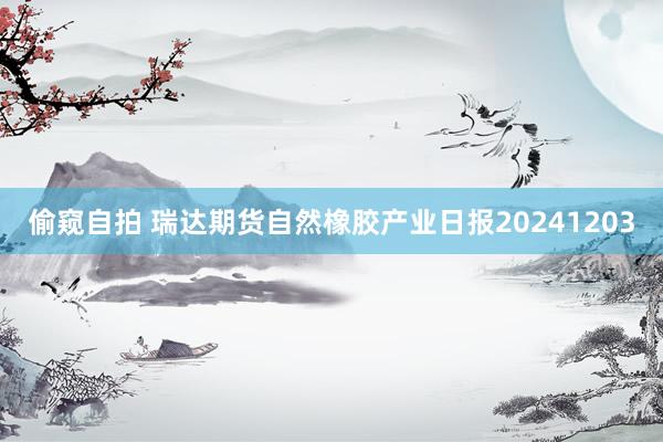 偷窥自拍 瑞达期货自然橡胶产业日报20241203
