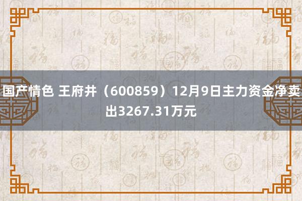 国产情色 王府井（600859）12月9日主力资金净卖出3267.31万元