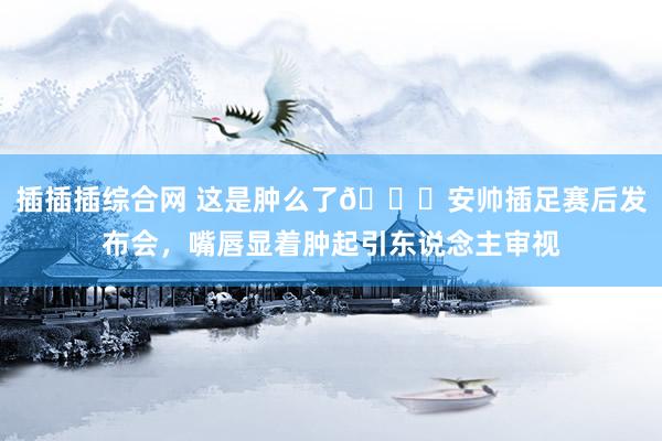 插插插综合网 这是肿么了😂安帅插足赛后发布会，嘴唇显着肿起引东说念主审视