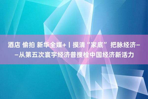 酒店 偷拍 新华全媒+丨摸清“家底” 把脉经济——从第五次寰宇经济普搜检中国经济新活力