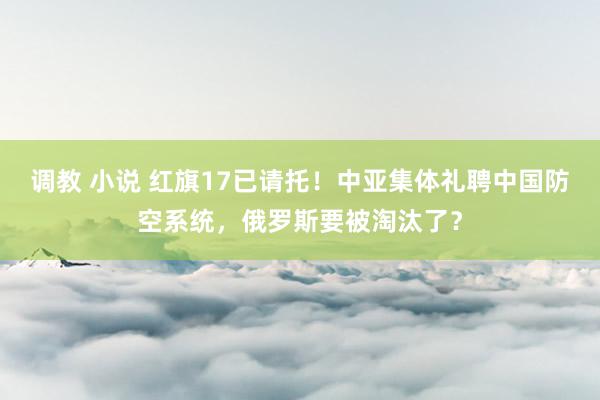 调教 小说 红旗17已请托！中亚集体礼聘中国防空系统，俄罗斯要被淘汰了？