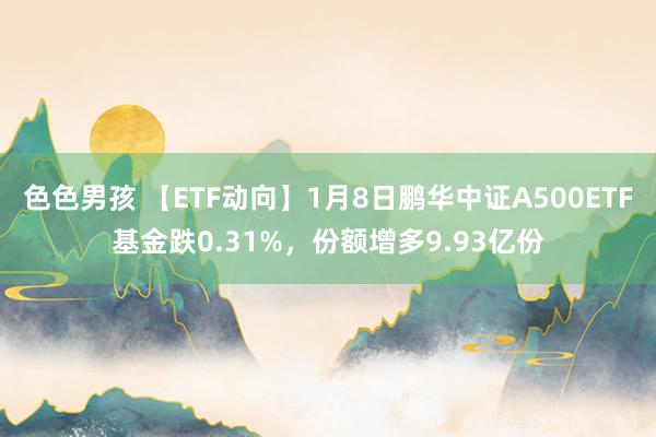 色色男孩 【ETF动向】1月8日鹏华中证A500ETF基金跌0.31%，份额增多9.93亿份