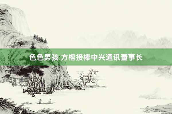 色色男孩 方榕接棒中兴通讯董事长